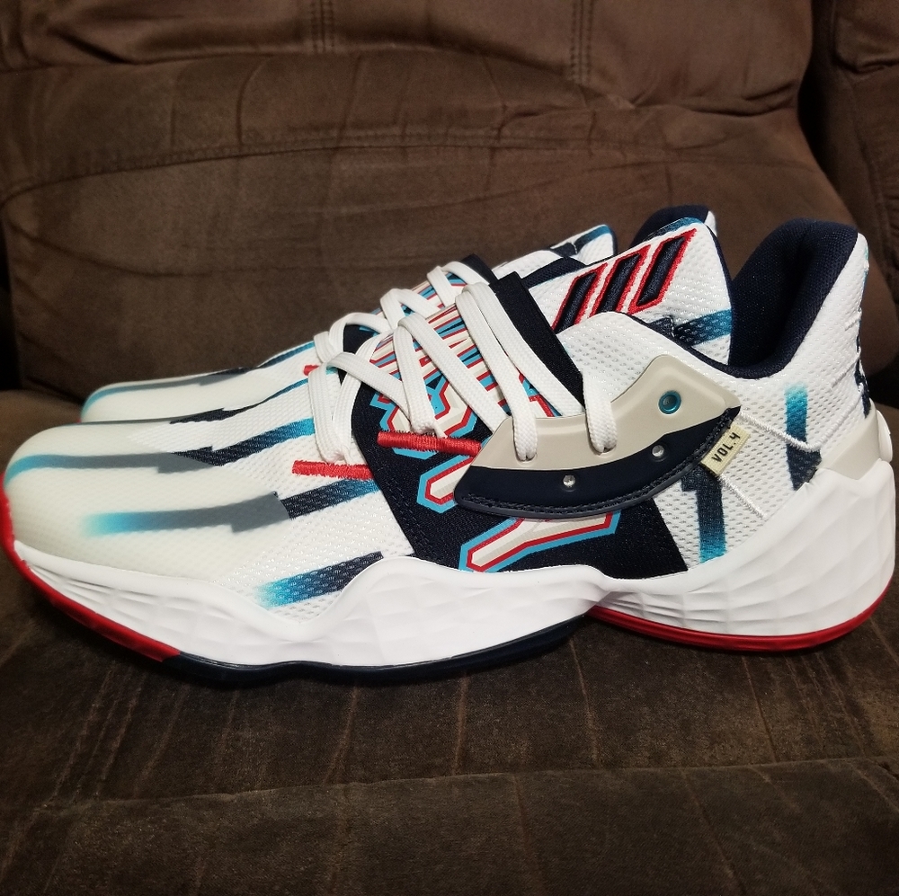 ADIDAS Men's Harden Vol 4 GCA Dynasty Rockets